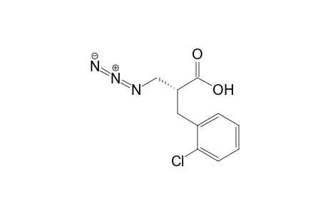 (R)-.beta.-Azido-.alpha.-(o-chlorophenylmethyl)propanoic acid