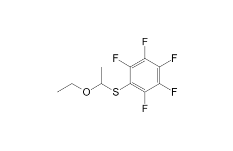 1-(1-Ethoxyethylsulfanyl)-2,3,4,5,6-pentakis(fluoranyl)benzene