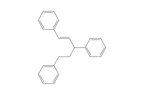 Benzene, 1,1',1''-(1-pentene-1,3,5-triyl)tris-, (E)-