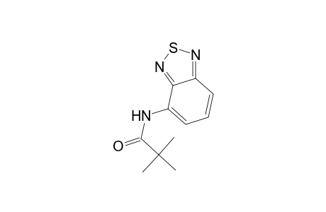 N-(2,1,3-benzothiadiazol-4-yl)-2,2-dimethylpropanamide