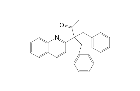 3-Benzyl-4-phenyl-3-(2-quinolyl)butan-2-one