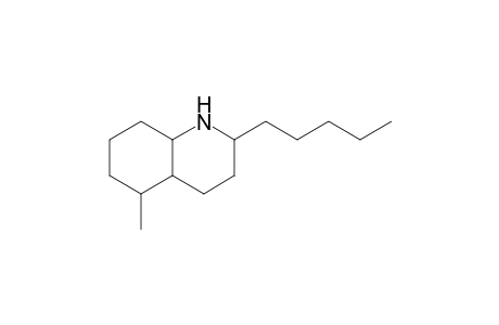 5-Methyl-2-pentyl-decahydroquinoline
