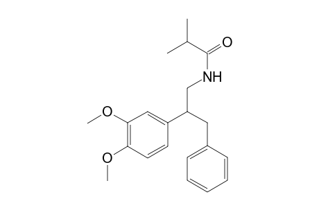 Isobutyramide, N-[2-(3,4-dimethoxyphenyl)-3-phenylpropyl]-