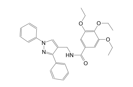 N-[(1,3-diphenyl-1H-pyrazol-4-yl)methyl]-3,4,5-triethoxybenzamide