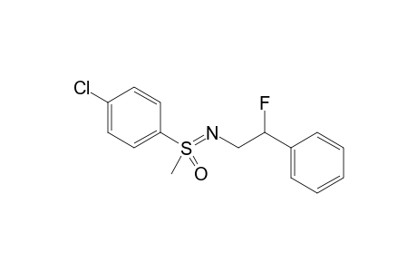 (4-Chlorophenyl)[(2-fluoro-2-phenylethyl)imino](methyl)-.lambda.6-sulfanone