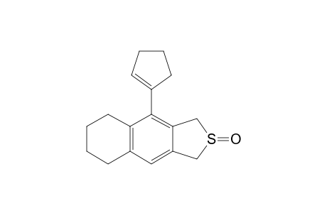 4-(CYCLOPENT-1-ENYL)-1,3,5,6,7,8-HEXAHYDRONAPHTHO-[2,3-C]-THIOPHENE-2-OXIDE