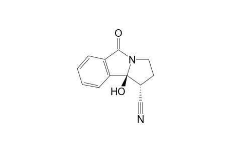 10-Cyano-9-hydroxy-1-azatricyclo[7.3.0.0(3,8)]dodeca-3,4,6-trien-2-one