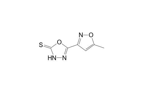 5-(5-Methyl-1,2-oxazol-3-yl)-3H-1,3,4-oxadiazole-2-thione