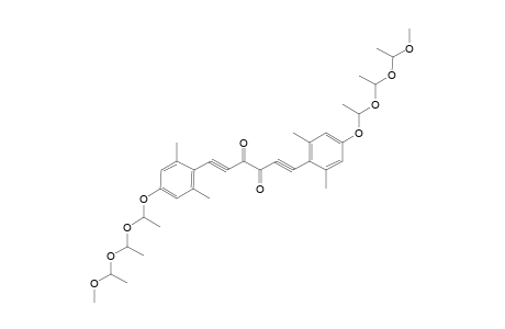 1,6-Bis[4-[[(methoxyethoxy)ethoxy]ethoxy]-2,6-dimethylphenyl]hexa-1,5-diyne-3,4-dione