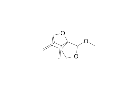 3H-3a,6-Epoxyisobenzofuran, hexahydro-3-methoxy-4,5,7-tris(methylene)-