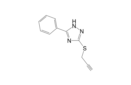 5-Phenyl-3-(prop-2-ynylthio)-1H-1,2,4-triazole