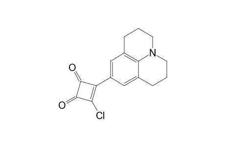 3-(2,3,6,7-Tetrahydro-1H,5H-pyrido[3,2,1-ij]quinolin-9-yl)-4-chlorocyclobut-3-ene-1,2-dione
