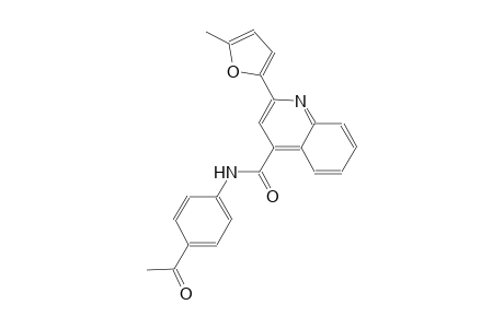 N-(4-acetylphenyl)-2-(5-methyl-2-furyl)-4-quinolinecarboxamide