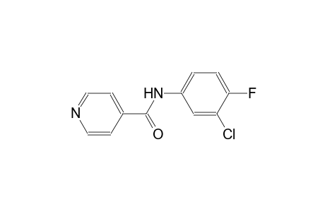 N-(3-chloro-4-fluorophenyl)isonicotinamide