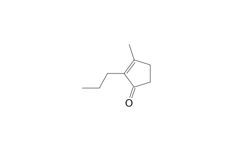 2-Cyclopenten-1-one, 3-methyl-2-propyl-