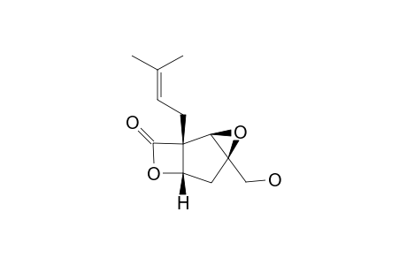 VIBRALACTONE-B;(1S,2R,3R,5S)-2,3-EPOXY-VIBRALACTONE