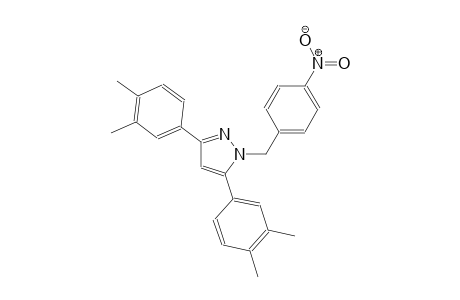 3,5-bis(3,4-dimethylphenyl)-1-(4-nitrobenzyl)-1H-pyrazole