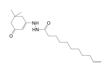 N'-(5,5-dimethyl-3-oxo-1-cyclohexen-1-yl)-10-undecenohydrazide