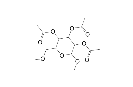 Methyl 2,3,4-tri-O-acetyl-6-O-methylhexopyranoside