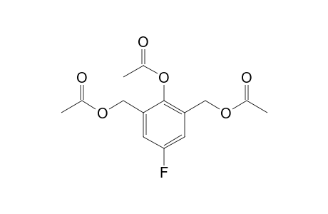 [2-acetoxy-3-(acetoxymethyl)-5-fluoro-phenyl]methyl acetate