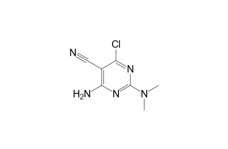 4-Amino-6-chloro-2-(dimethylamino)-5-pyrimidinecarbonitrile