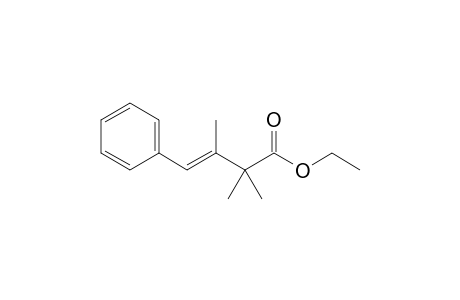 Ethyl 2,2,3-trimethyl-4-phenylbut-3(E)-enoate