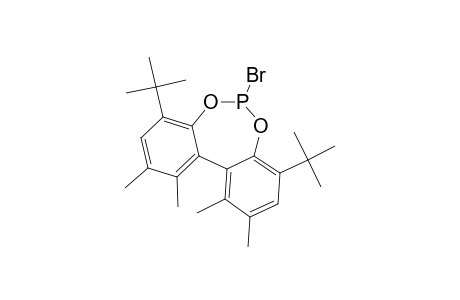 (S)-4,8-DI-TERT.-BUTYL-6-BROMO-1,2,10,11-TETRAMETHYL-5,7-DIOXA-6-PHOSPHA-DIBENZO-[A,C]-CYCLOHEPTENE