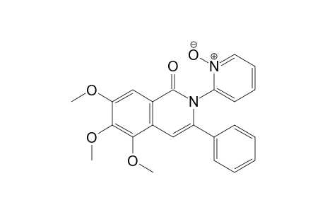 2-[5,6,7-Trimethoxy-1-oxo-3-phenylisoquinolin-2(1H)-yl]-pyridine-2-oxide