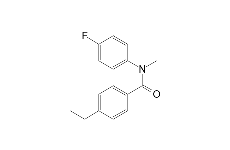 4-Ethyl-N-(4-fluorophenyl)-N-methylbenzamide