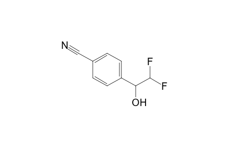 4-(2,2-difluoro-1-hydroxy-ethyl)benzonitrile