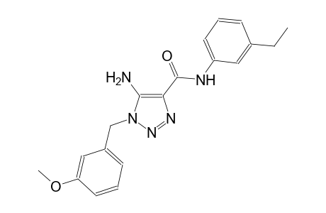 1H-1,2,3-triazole-4-carboxamide, 5-amino-N-(3-ethylphenyl)-1-[(3-methoxyphenyl)methyl]-