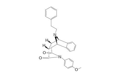 ENDO-1,2,3,4-TETRAHYDRO-N-(4-METHOXYPHENYL)-9-(BETA-PHENYLETHYL)-1,4-IMINONAPHTHALIN-2,3-DICARBOXIMIDE