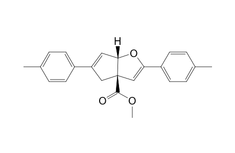 (3aR,6aS)-methyl 2,5-di-p-tolyl-4,6a-dihydro-3aH-cyclopenta[b]furan-3a-carboxylate