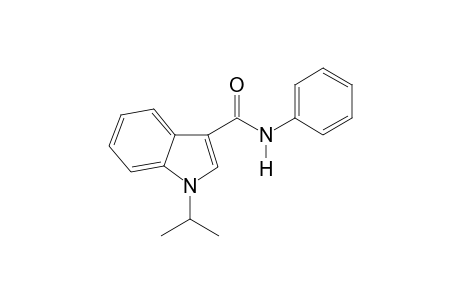 N-Phenyl-1-(propan-2-yl)-1H-indole-3-carboxamide