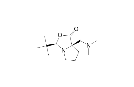 (2R,5R)-2-tert-Butyl-5-(N,N-dimethylaminomethyl)-1-aza-3-oxabicyclo[3.3.0]octan-4-one