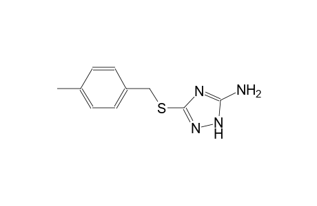 3-[(4-methylbenzyl)sulfanyl]-1H-1,2,4-triazol-5-ylamine
