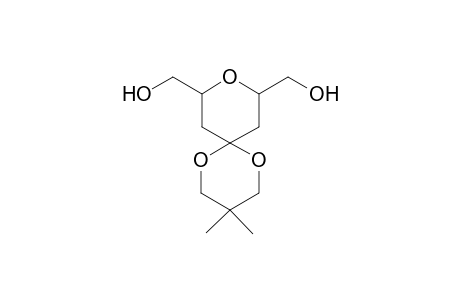 2,6-Dihydroxymethyltetrapyran-4-spiro-2'-5',5'-dimethyl-1',3'-dioxane
