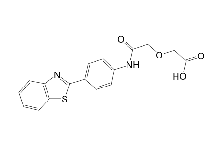 2-({[4-(1,3-benzothiazol-2-yl)phenyl]carbamoyl}methoxy)acetic acid