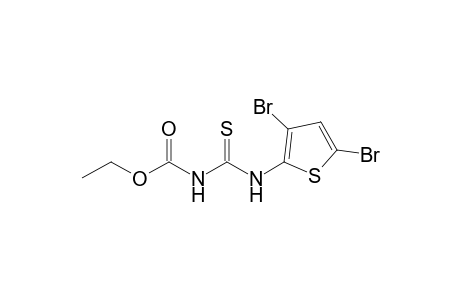 4-(3,5-dibromo-2-thienyl)-3-thioallophanic acid, ethyl ester