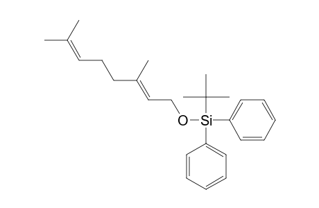 (E)-tert-Butyl[(3,7-dimethylocta-2,6-dien-1-yl)oxy]diphenylsilane