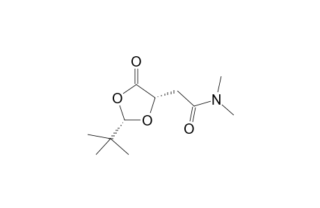 2-tert-Butyldioxolan-4-one-5-N,N-dimethylacetamide