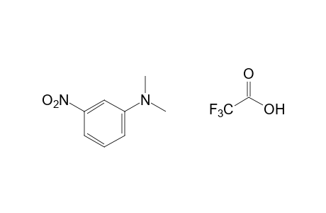 N,N-dimethyl-m-nitroaniline, trifluoroacetate(1:1)(salt)