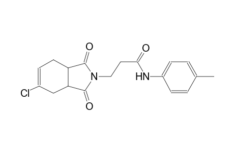 1H-isoindole-2-propanamide, 5-chloro-2,3,3a,4,7,7a-hexahydro-N-(4-methylphenyl)-1,3-dioxo-