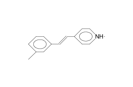 N-Methyl-4-(3-methyl-styryl)-pyridinium cation