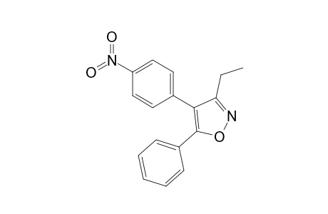3-Ethyl-4-(4-nitrophenyl)-5-phenylisoxazole