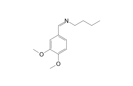 N-Butyl-3,4-dimethoxybenzaldimine