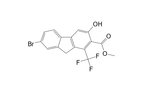 Methyl 7-bromo-3-hydroxy-1-(trifluoromethyl)-9H-fluorene-2-carboxylate