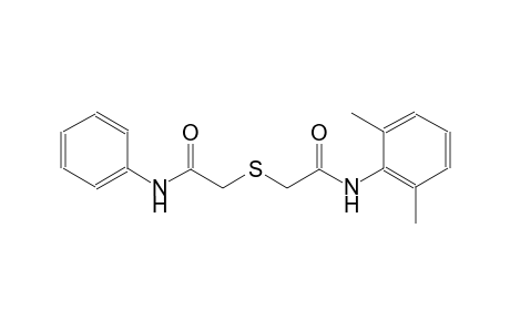 N-(2,6-Dimethyl-phenyl)-2-phenylcarbamoylmethylsulfanyl-acetamide