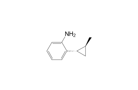 2-[(1S,2S)-2-methylcyclopropyl]aniline