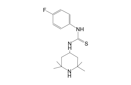 N-(4-fluorophenyl)-N'-(2,2,6,6-tetramethyl-4-piperidinyl)thiourea